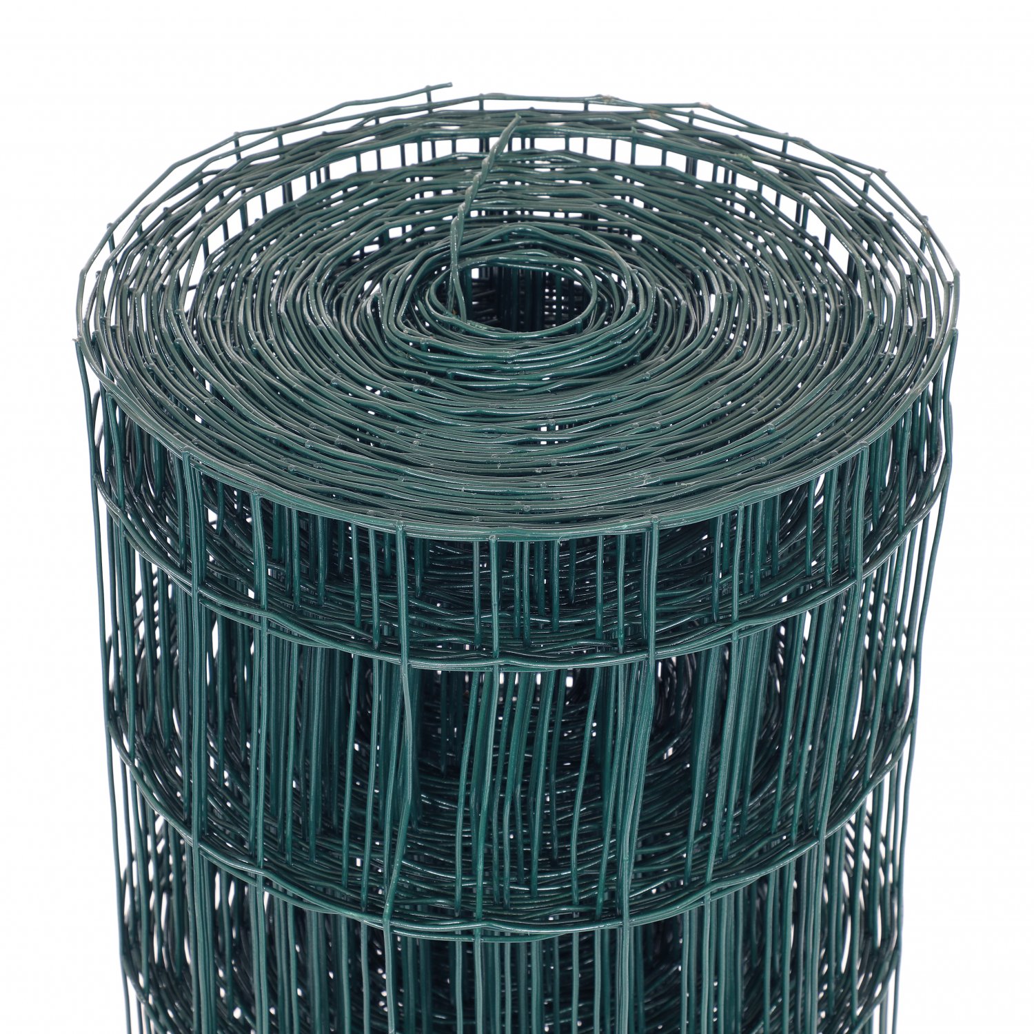 1.2m x 25m Green PVC Coated Galvanised Steel Mesh Stock Fencing