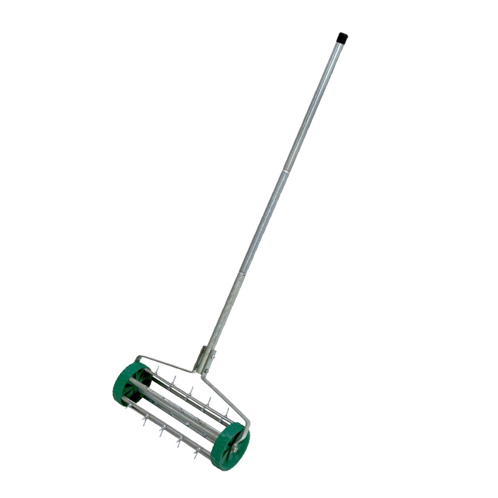Heavy Duty Garden Lawn Aerator - c/w Spikes - Click Image to Close