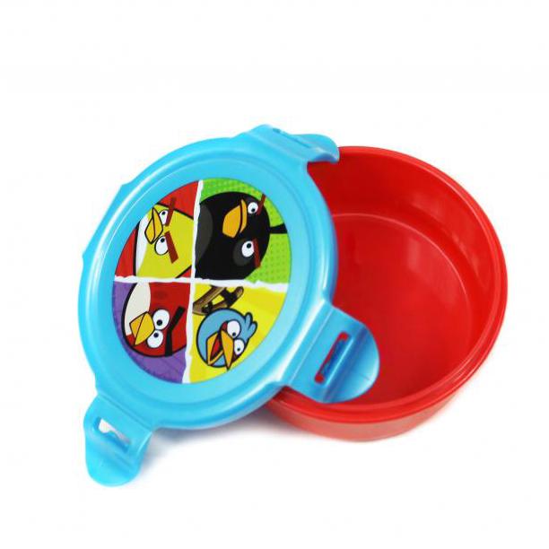 Angry Birds Classic Snack Food Picnic Lunch Pot
