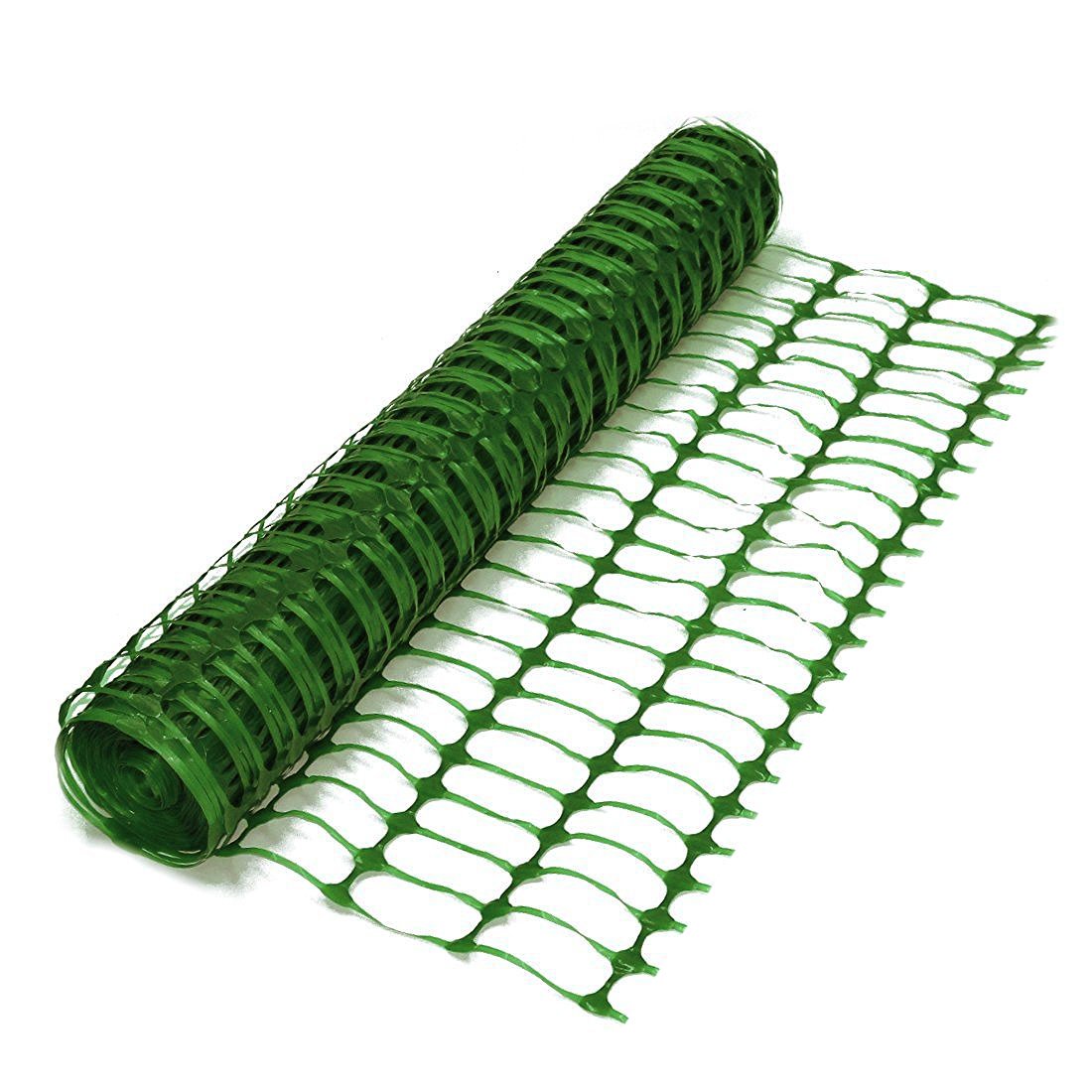 Heavy Duty Green Safety Barrier Mesh Fencing 1mtr x 25mtr