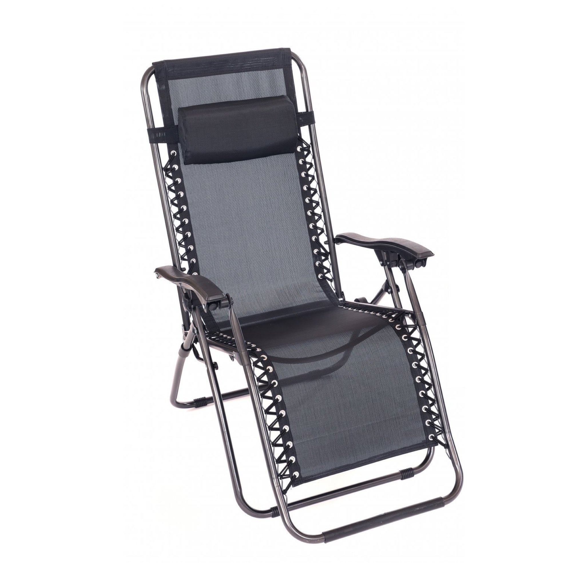 Folding Reclining Garden Deck Chair Sun Lounger Zero Gravity - Click Image to Close