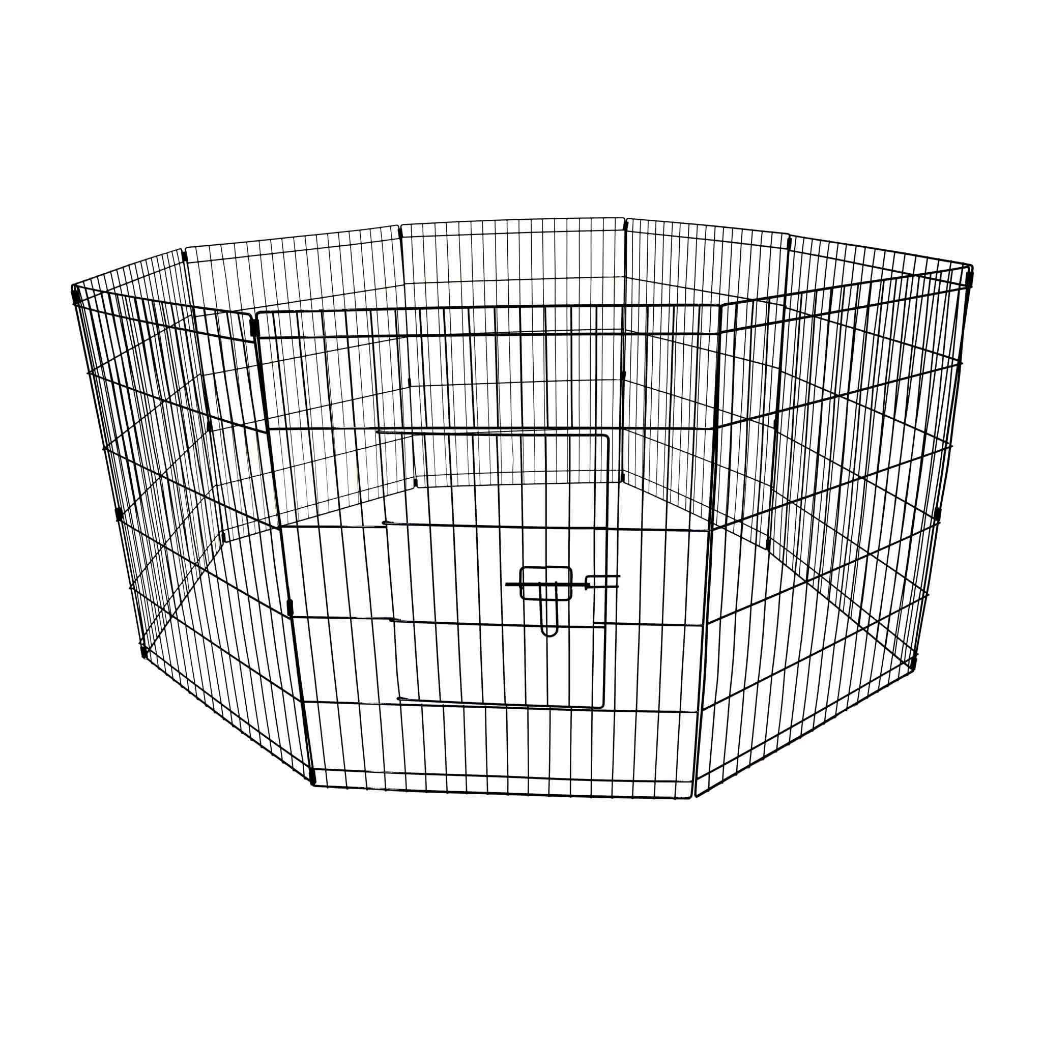 Medium Folding Pet Dog Rabbit Run Play Pen Cage Enclosure Fence