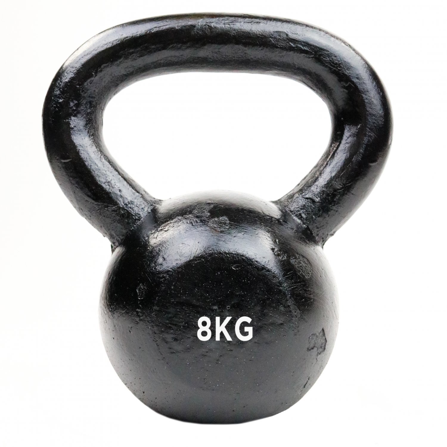 8kg Cast Iron Kettlebell Weight Training Fitness Workout Gym