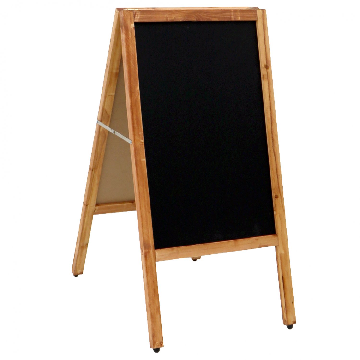 Wooden Chalkboard Blackboard Pavement Display Sign A-Board
