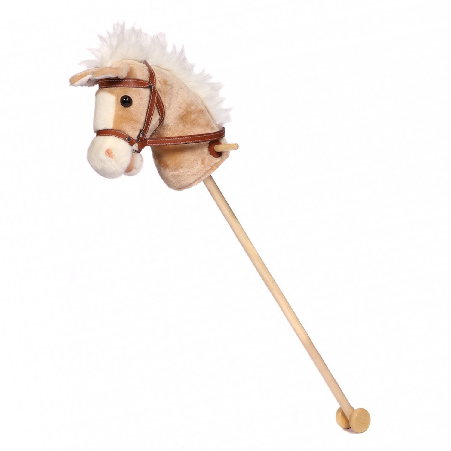 100cm Childrens Kids Toy Hobby Stick Horse with Neighing Sound - Click Image to Close
