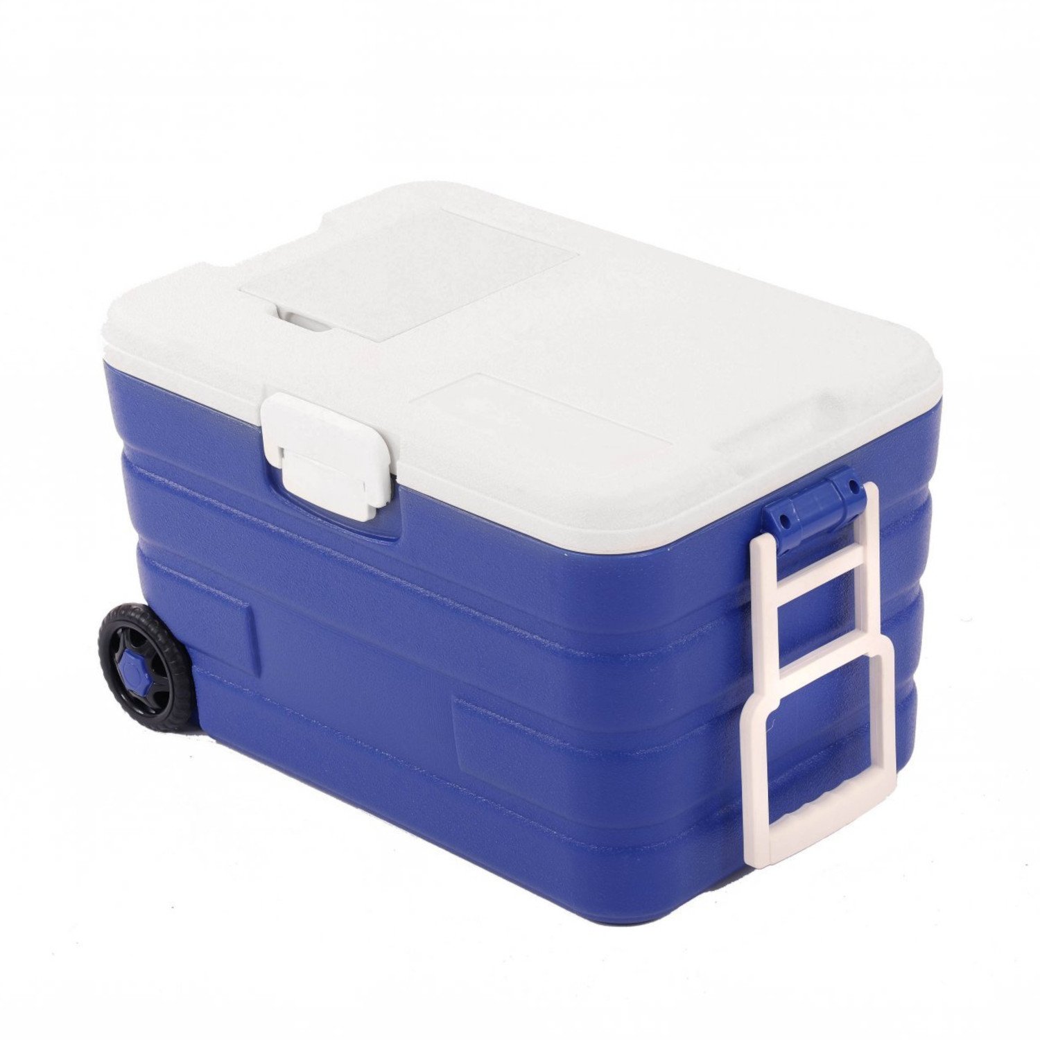 40L Rolling Ice Cool Box Cooler Portable Drinks Storage