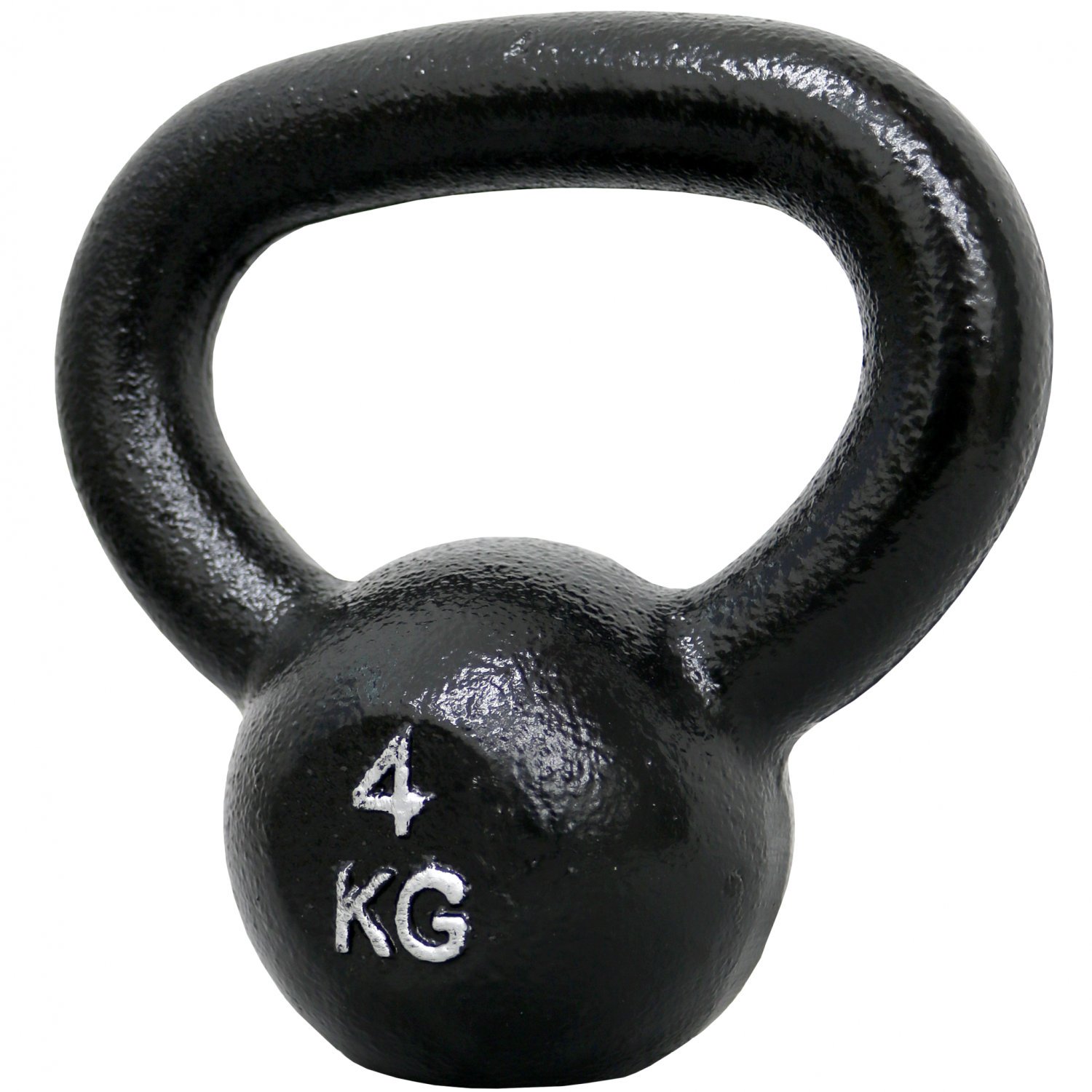 4kg Cast Iron Kettlebell Weight Training Fitness Workout Gym