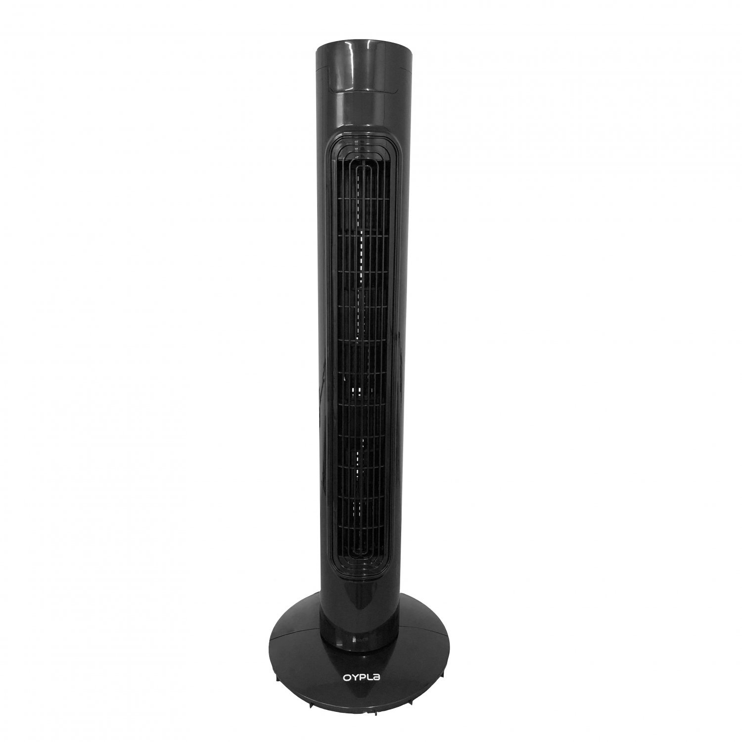 30\" Free Standing Black 3-Speed Oscillating Tower Cooling Fan