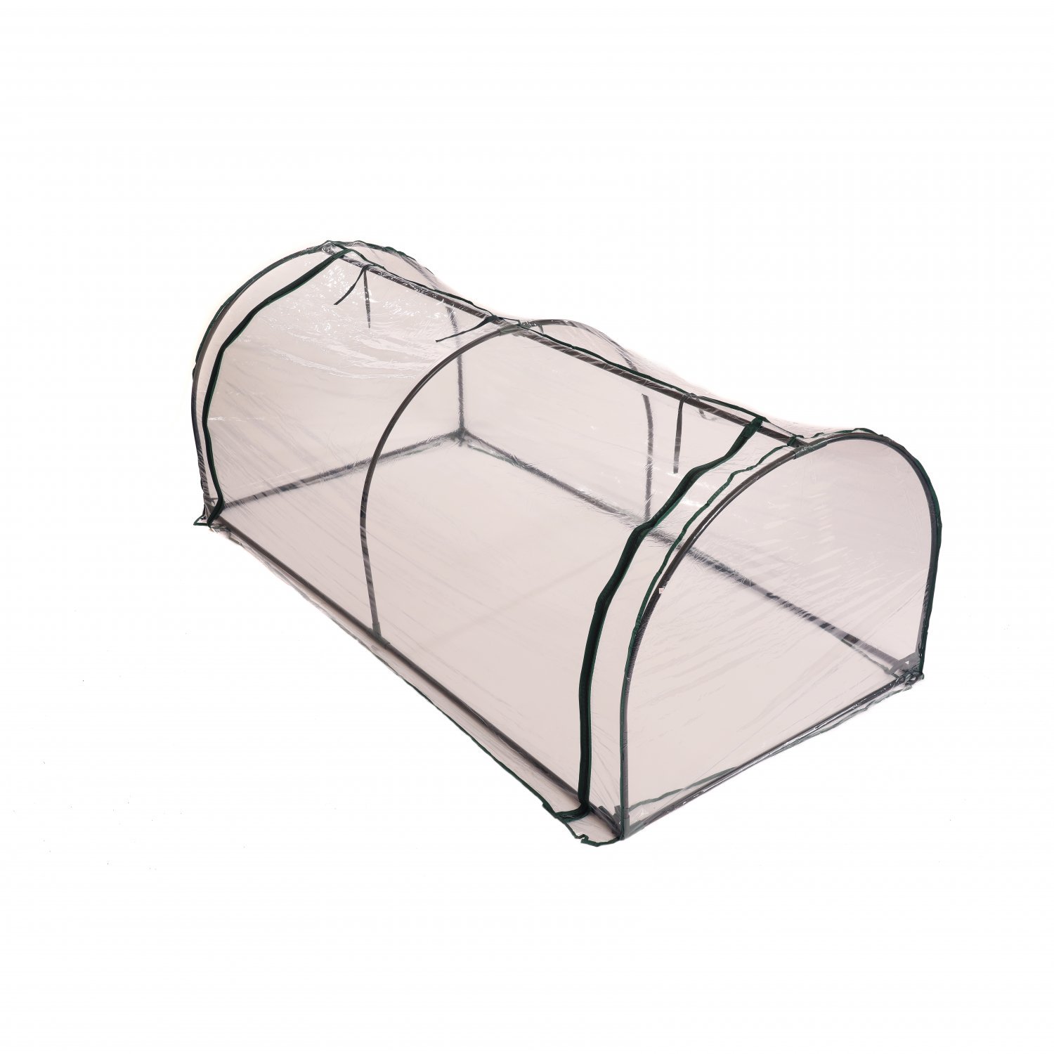 Small Tunnel Growhouse Garden Plant Greenhouse with PVC Cover