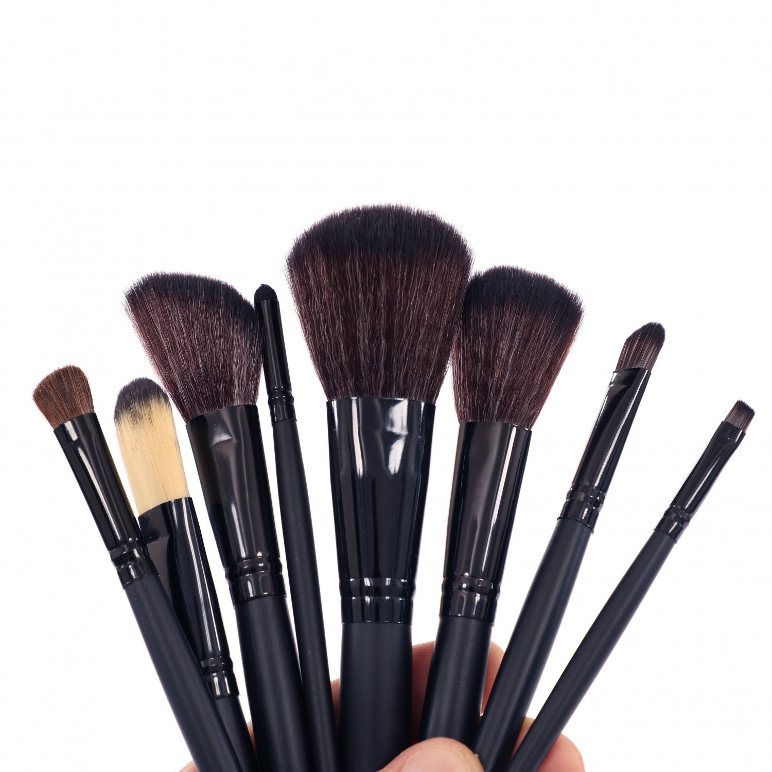 8pc Synthetic Soft Cosmetic Foundation Eye Shadow Make-Up Face Brush Set