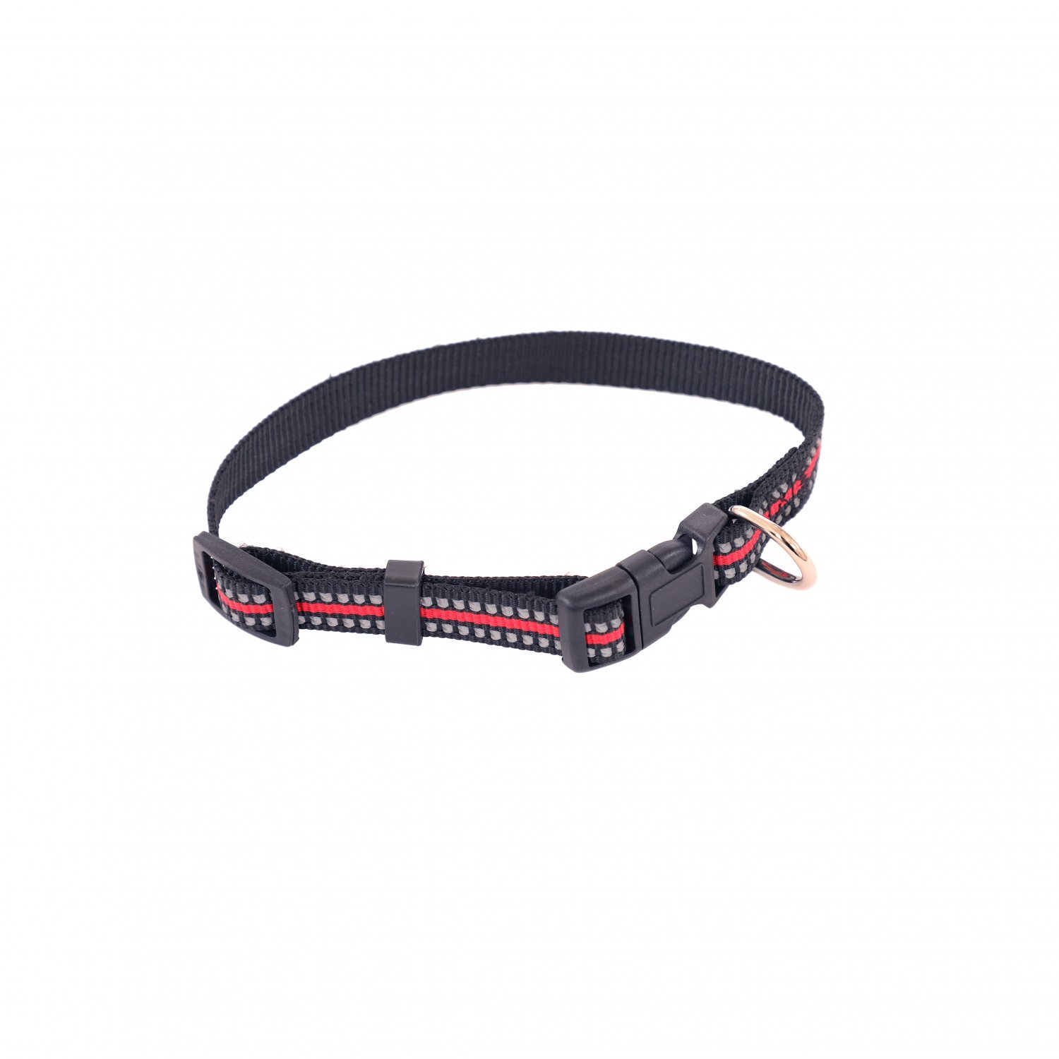Red Adjustable Comfortable Reflective Red Dog Collar for Neck Si