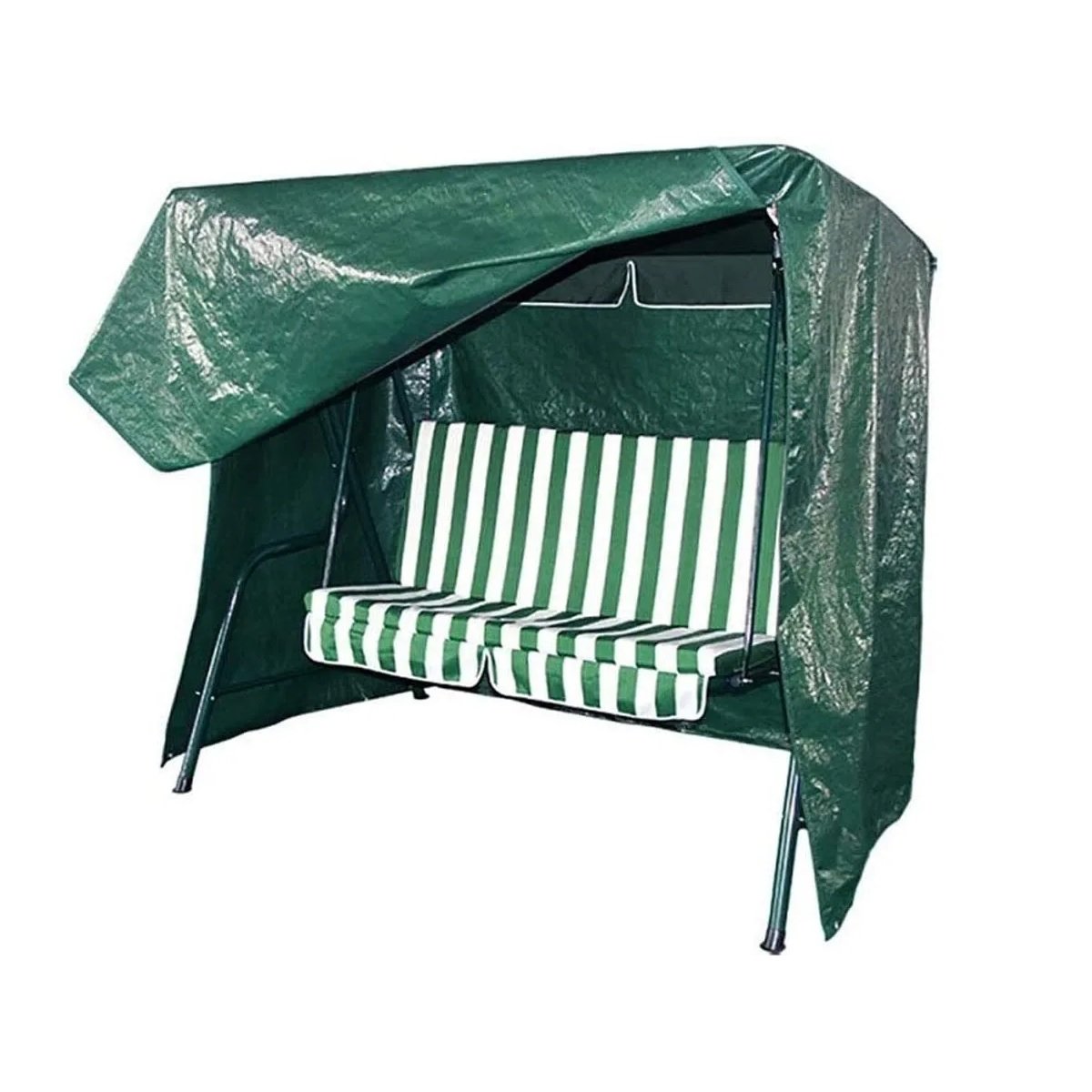 Waterproof 7ft 2.1m Garden Furniture 3 Seater Swing Bench Seat Cover - Click Image to Close