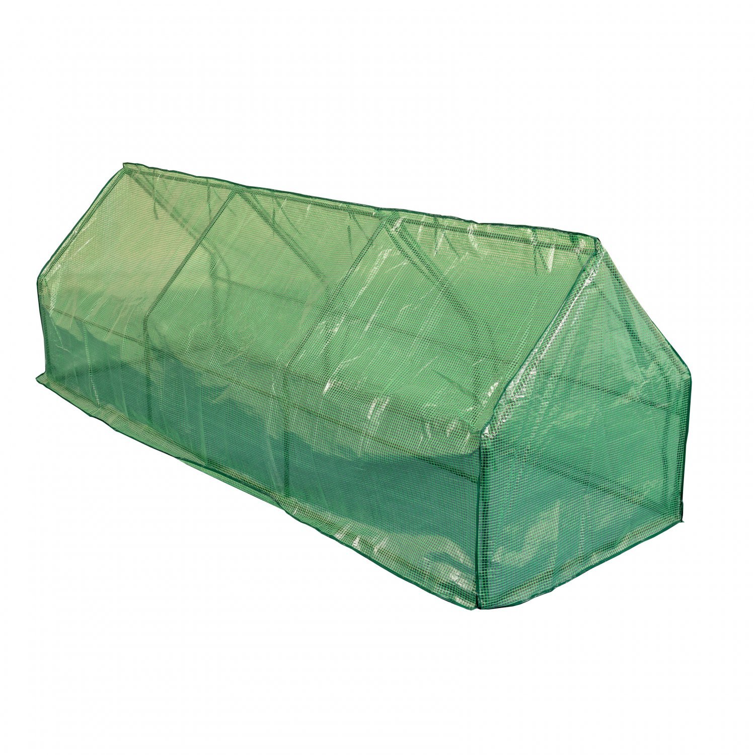 Large Steeple Growhouse Garden Plant Greenhouse with Plastic Mesh Cover - Click Image to Close