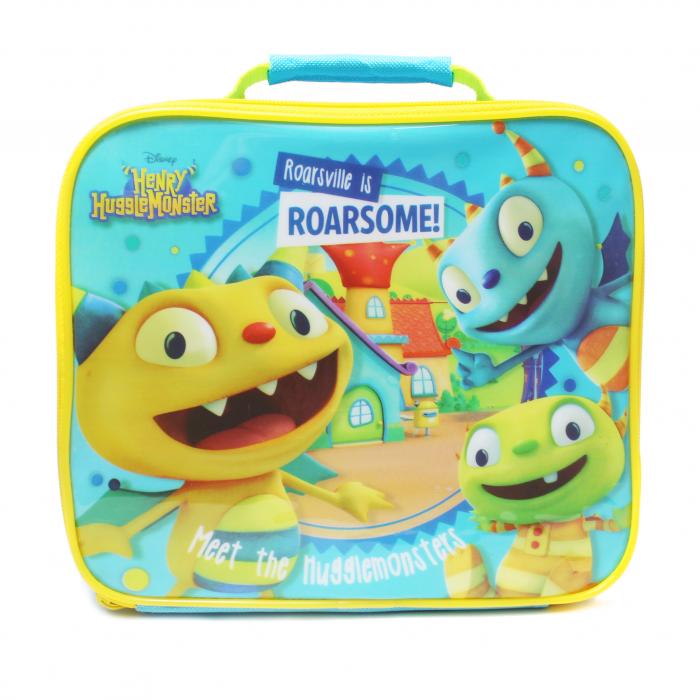 Henry Huggle Monster School Lunch Bag Box